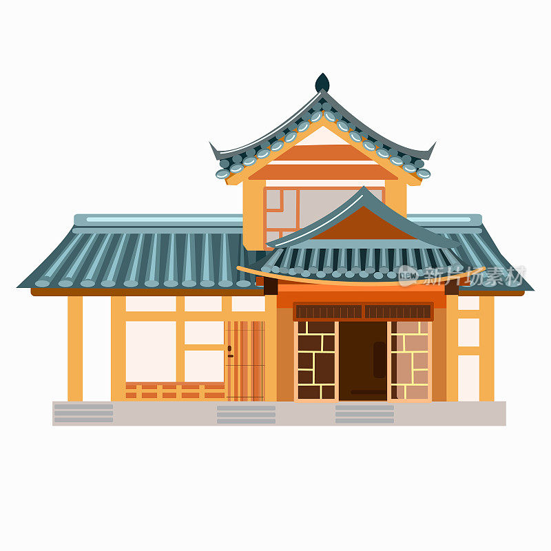 韩屋是韩国传统的住宅建筑