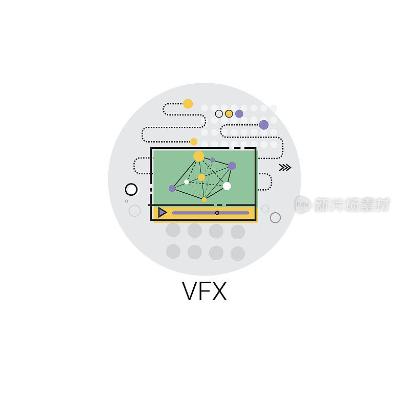 Vfx相机电影制作行业的图标