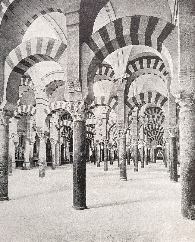 1898年，西班牙科尔多瓦的清真寺