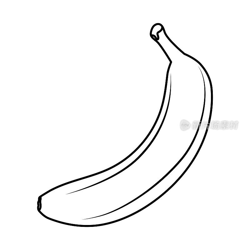 香蕉图标。