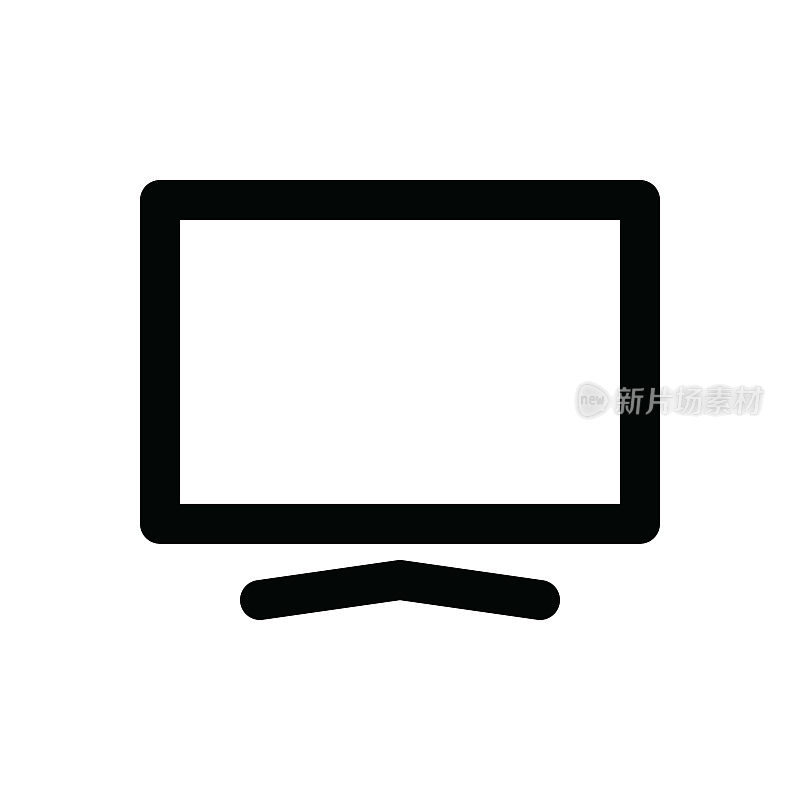 设备细线图标-可编辑笔画