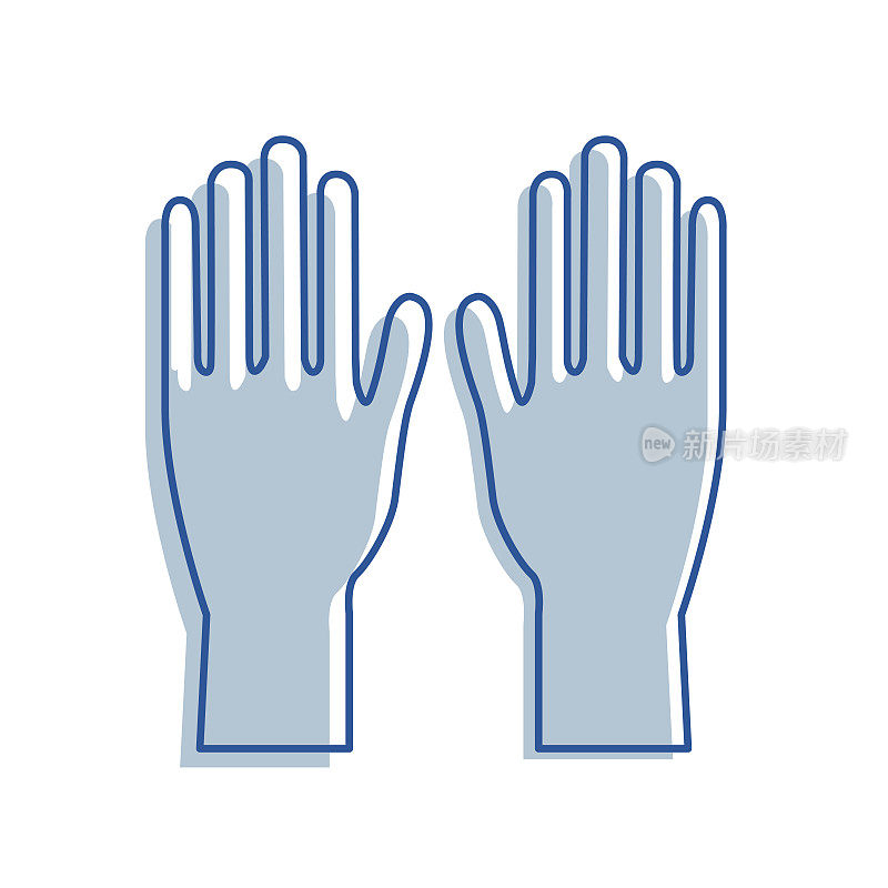 医用乳胶手套，保护双手