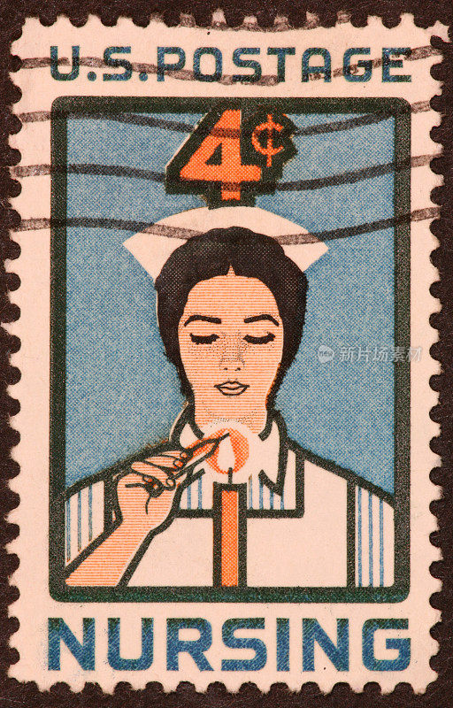 护理邮票