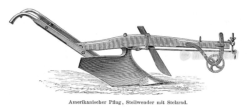 1897年美国犁耕农业设备插图