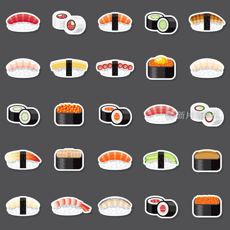 寿司标签设置