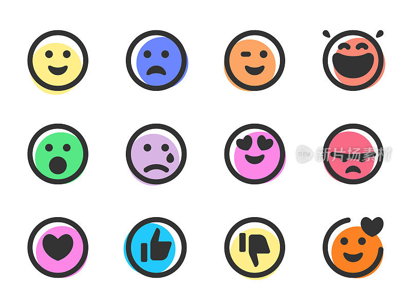 社交媒体的表情符号