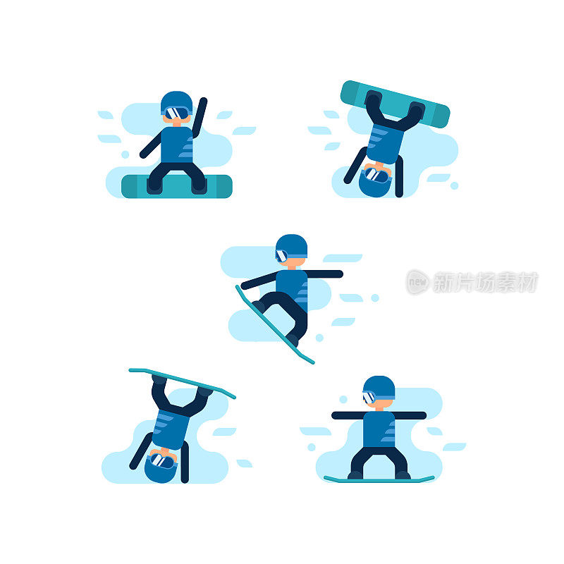 冬季奥运会。滑雪