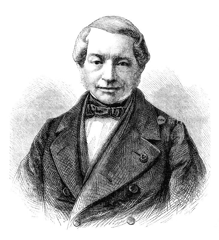1869年的罗斯柴尔德男爵画像