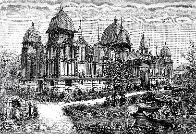 巴黎荣军院广场的殖民地宫