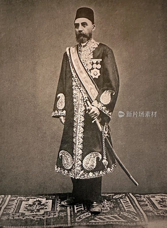 奥斯曼・帕夏，希加斯总督，1884年
