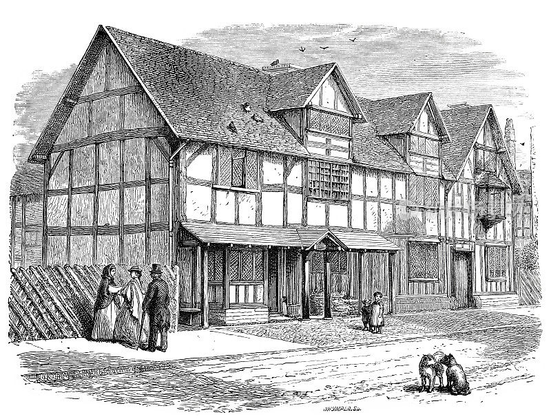 莎士比亚在埃文河畔斯特拉特福的出生地被修复