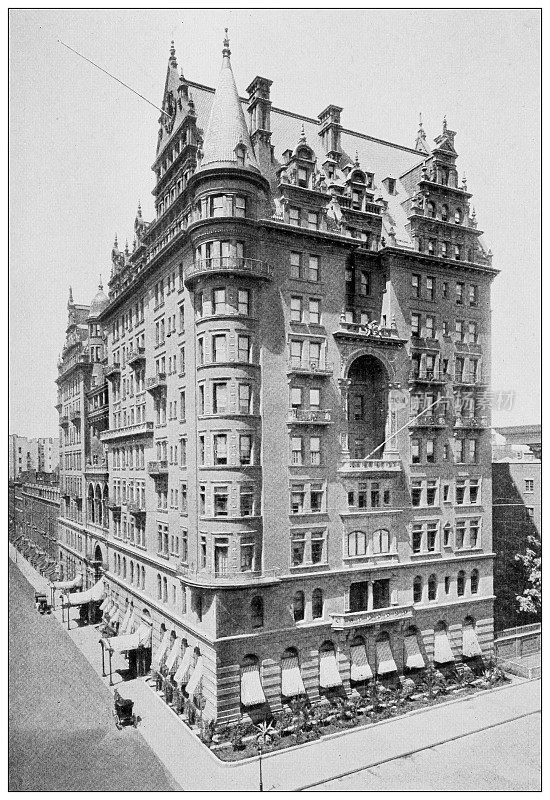 纽约古董照:华尔道夫酒店