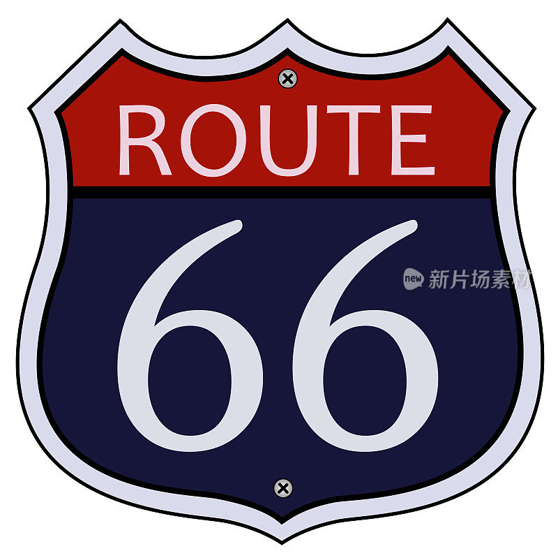 66号公路是从伊利诺伊州到加利福尼亚州的公路