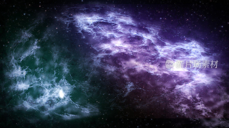 宇宙空间星云星尘宇宙背景星彩色纹理