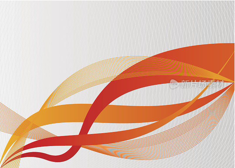 抽象的波浪背景