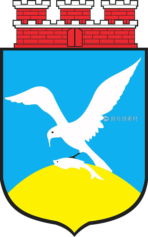 波兰索波特盾徽。