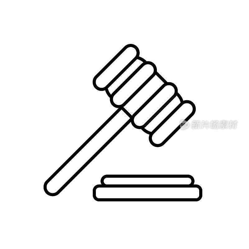 法官的木槌:政治和选举的象征