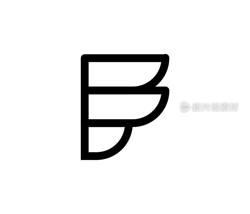 基于F字母的Logo