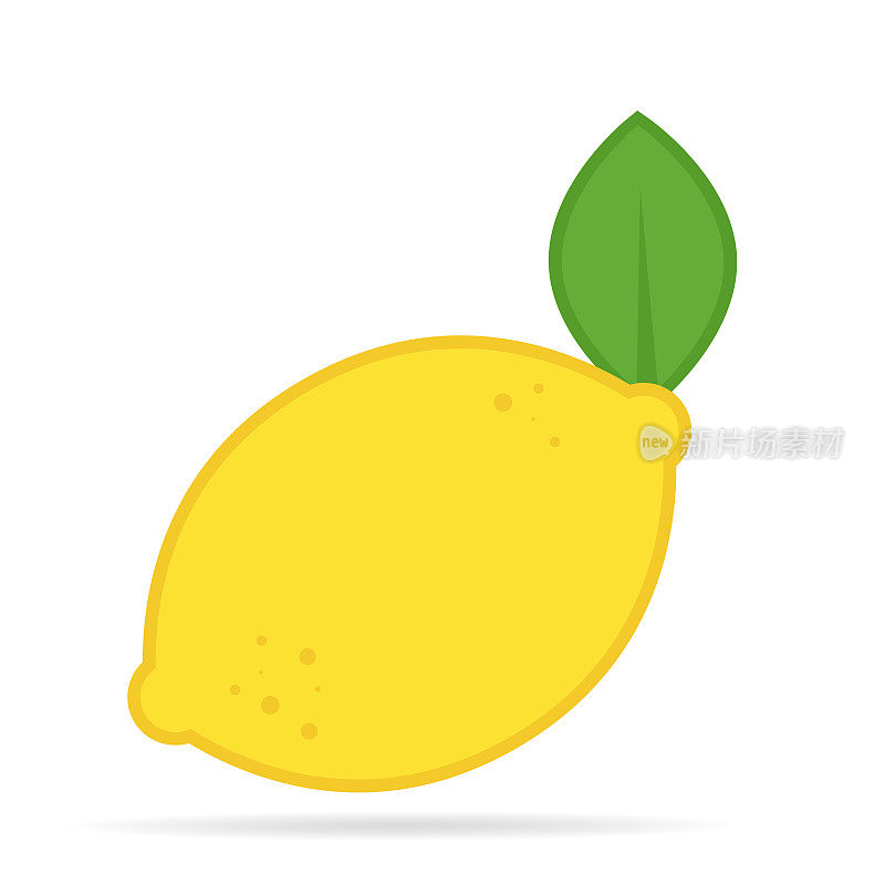 柠檬插图。