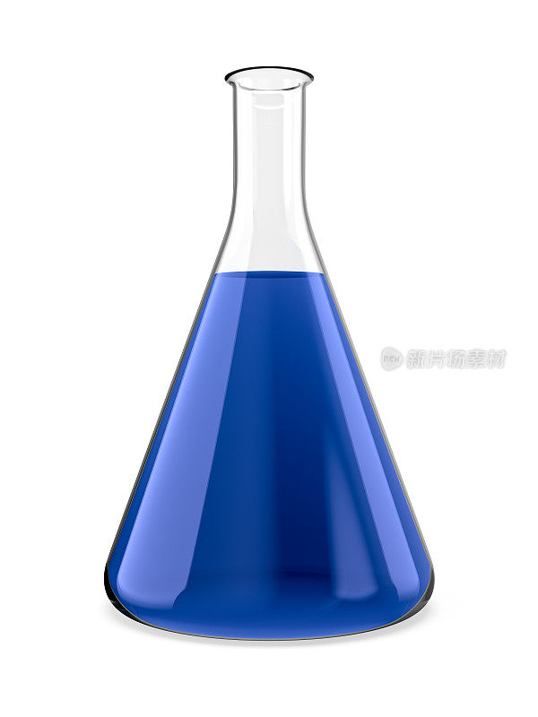 蓝色液体分离瓶