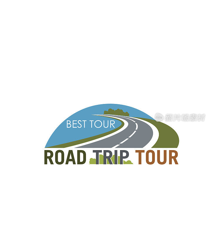 公路旅游旅游标志设计与沿海高速公路