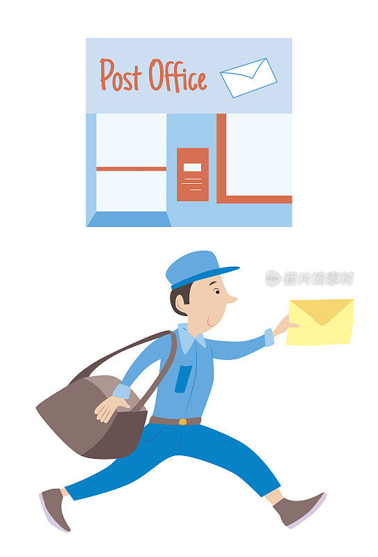 帖子Office_Postman