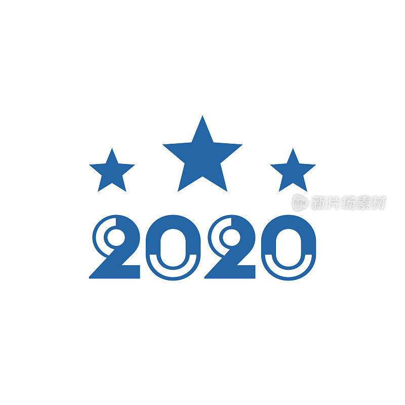 美国2020年大选设计元素