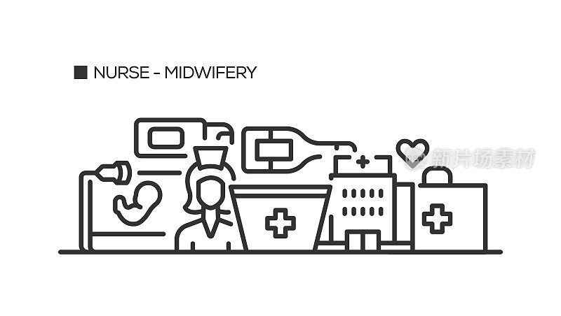 Nurse-Midwifery行图标