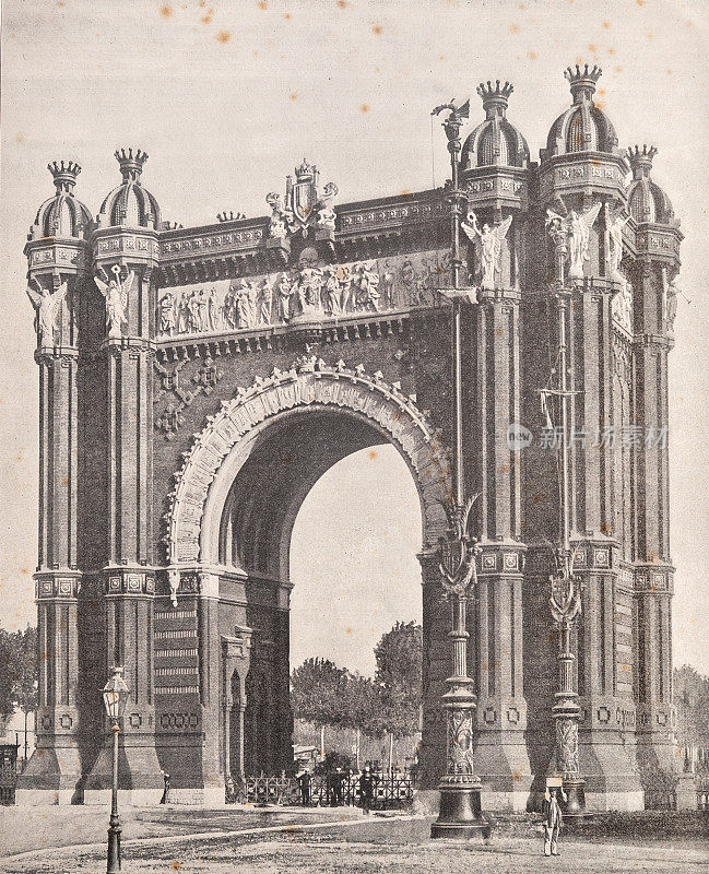 1898年巴塞罗那凯旋门