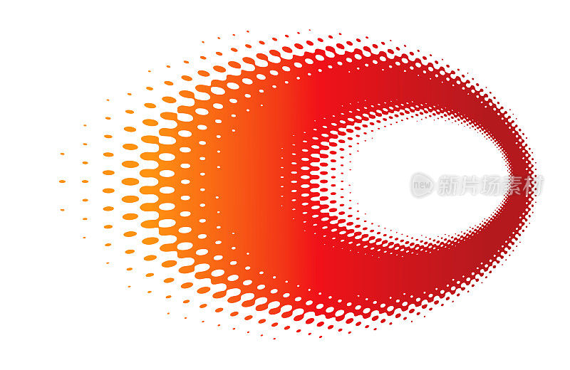 复古风格边框与半色调模式