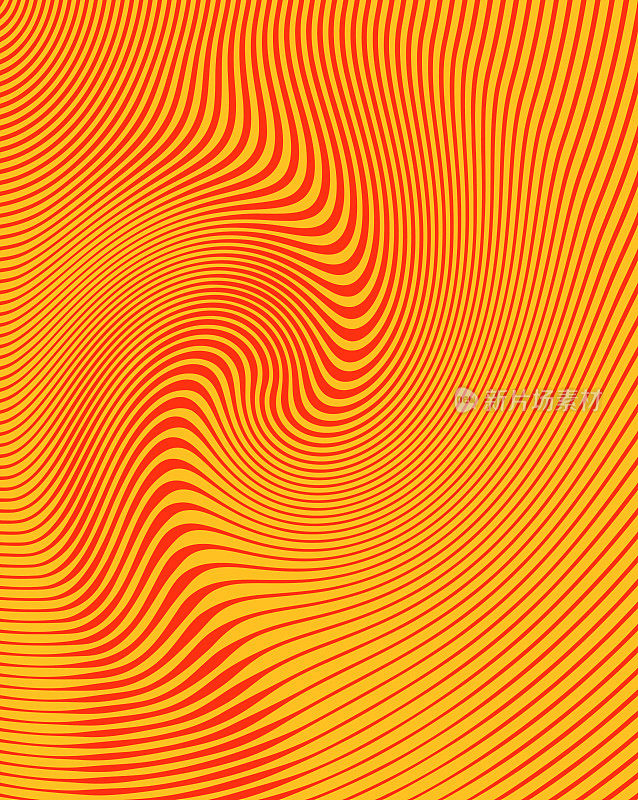 背景波纹，波浪线