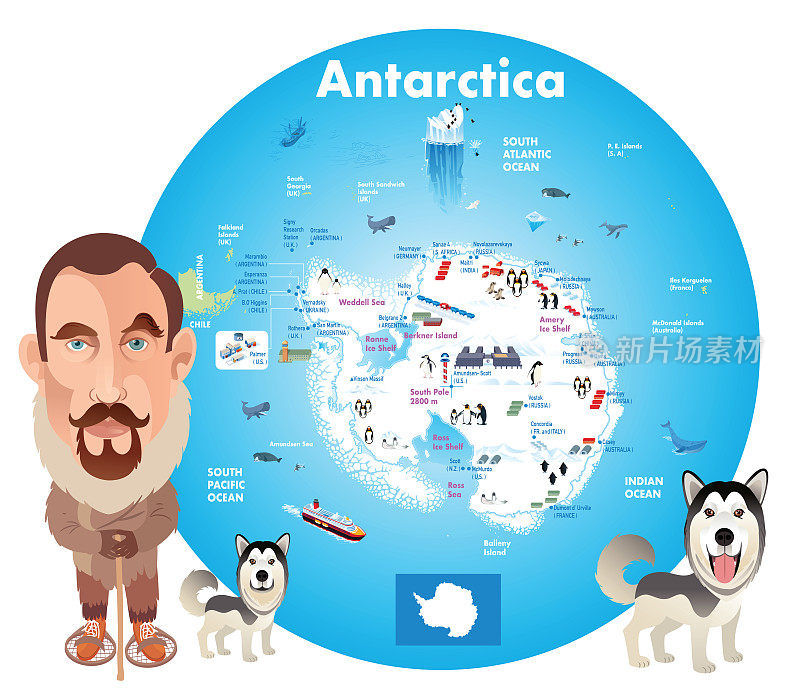 南极洲和罗尔德・阿蒙森