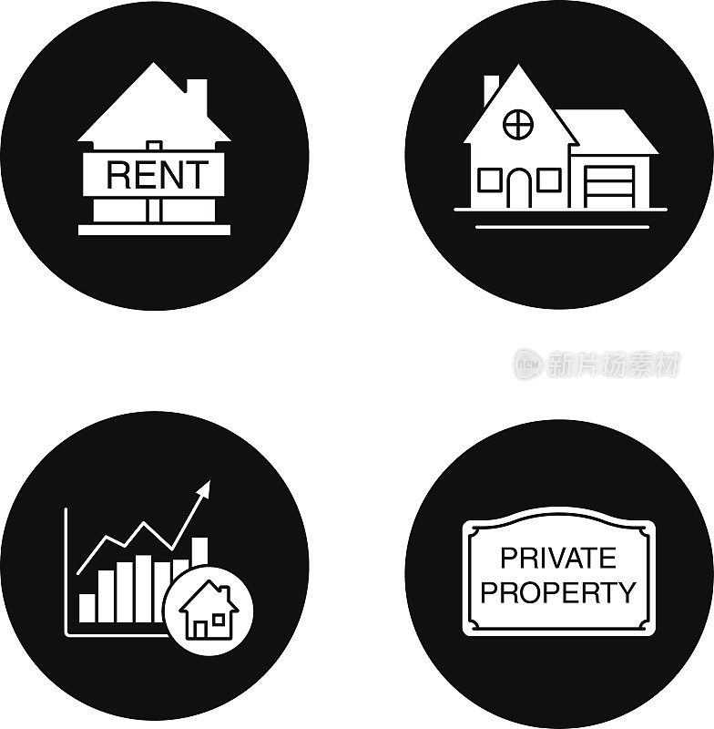 房地产市场标志
