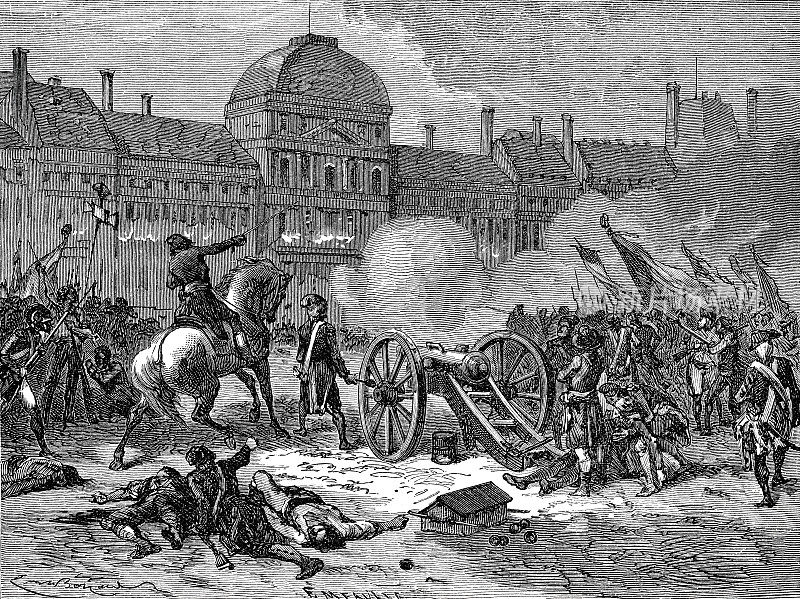 法国革命:杜伊勒里宫的风暴