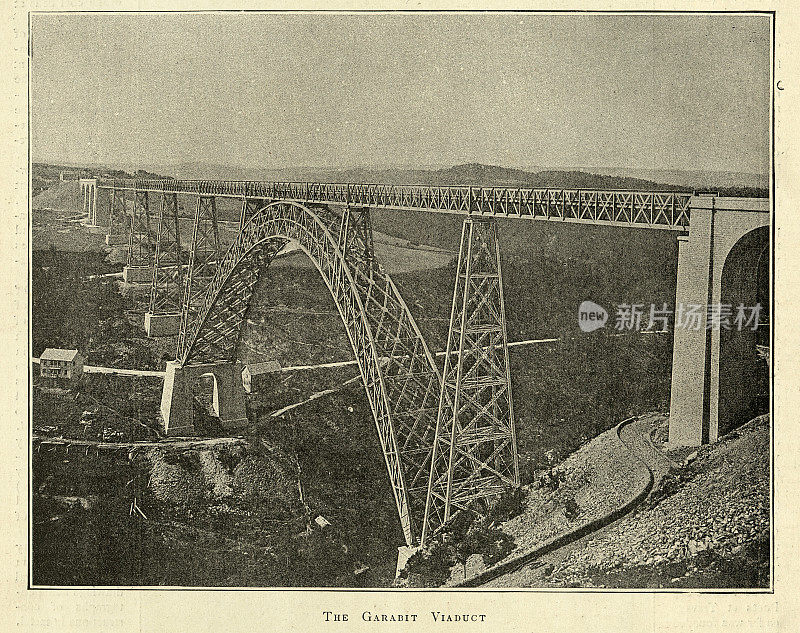 加拉比高架桥，加拉比高架桥，横跨法国Truyère的铁路拱桥