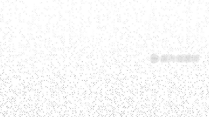 Grunge位图像素纹理。方形噪声粒子背景。抽象点衰落图案。斑纹渐变效果。背景像素化向量。向量灰尘纹理墙纸。
