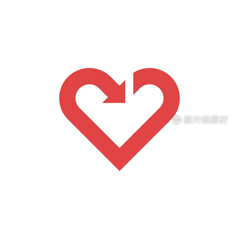 心图标,爱的概念