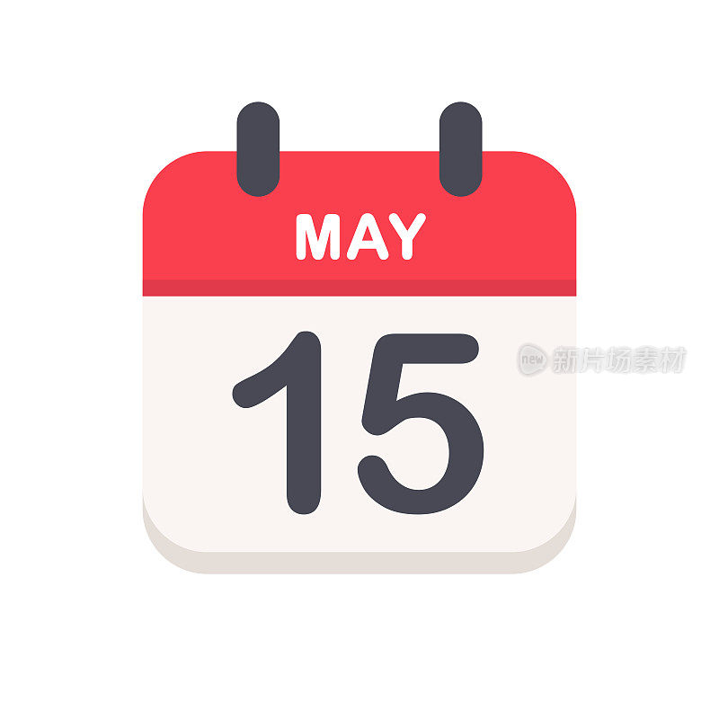 5月15日-日历图标
