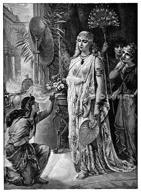 《示巴女王》皮埃尔・奥利弗・约瑟夫・库曼斯著――19世纪