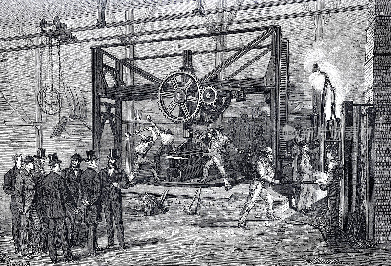 1874年，一群金属工厂的经理和铁工人