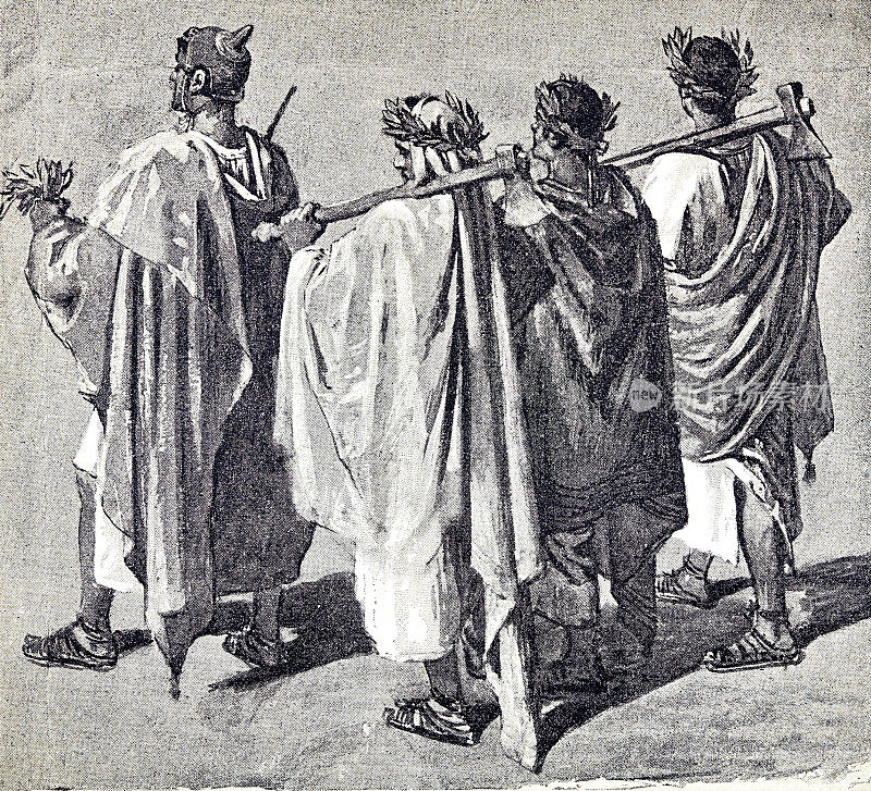 古罗马，祭祀牧师和同伴