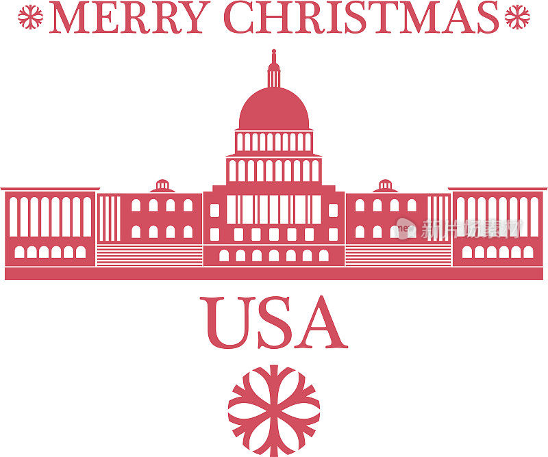 圣诞快乐，美利坚合众国
