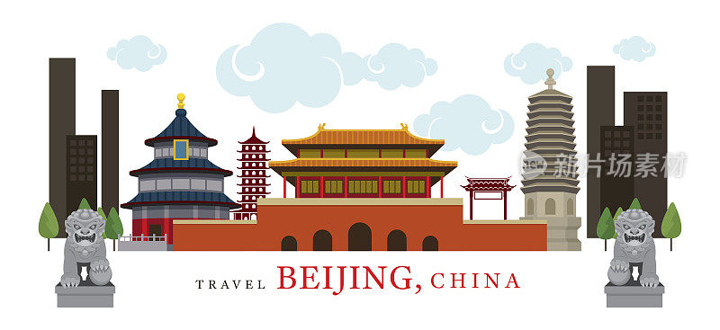 北京,中国旅行