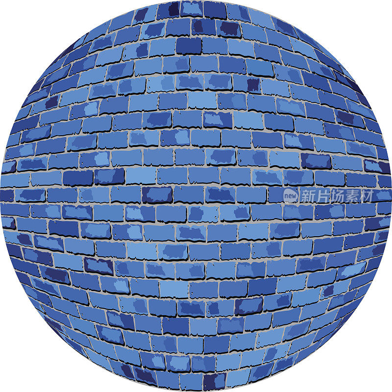 蓝砖球