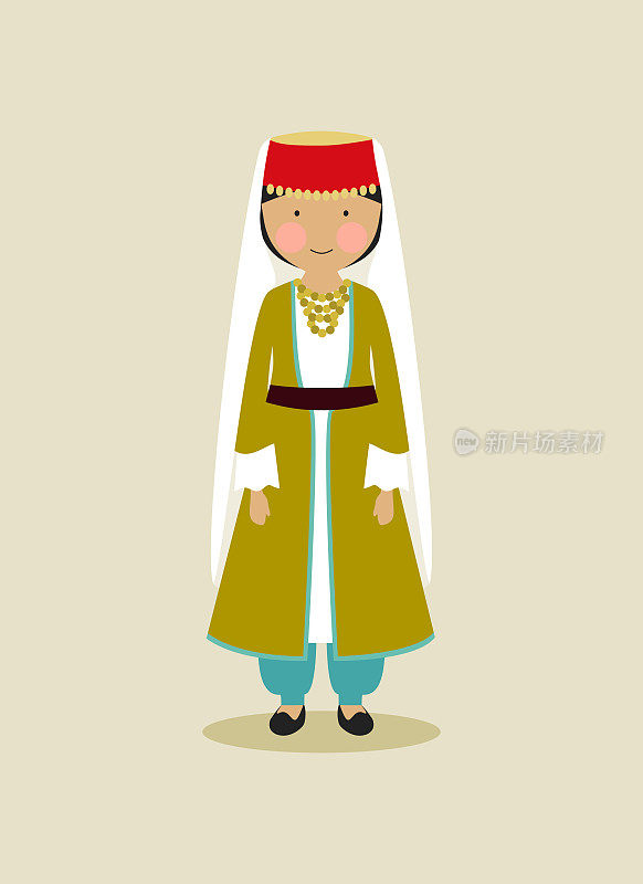 黎巴嫩妇女的传统服装