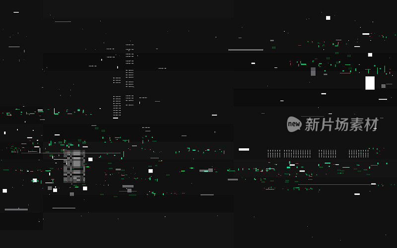 故障视频数据。未来电视扭曲动态形状。随机噪声的影响。塞伯朋克背景纹理。未来技术的概念。破碎的视频信号。矢量图