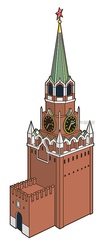 莫斯科克林姆林宫的钟楼