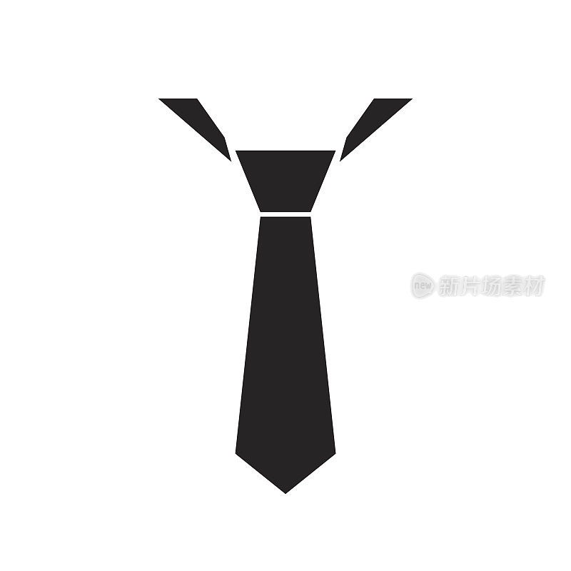 领带符号向量