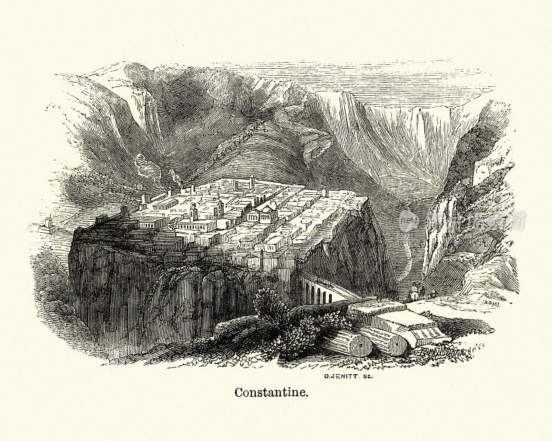 君士坦丁，阿尔及利亚，19世纪