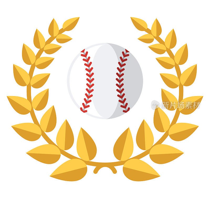 棒球奖图标上透明的背景